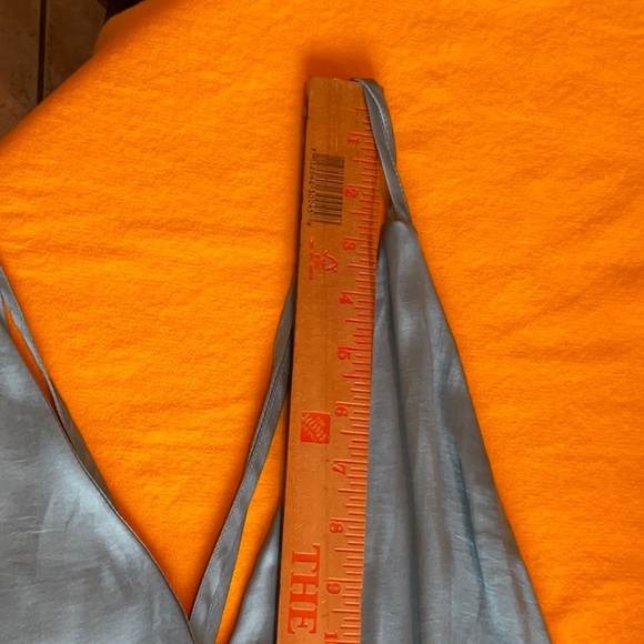 Sincerely Jules Blue Crossover Bodysuit in Sizes S, M, & L, NWT - Picture 8 of 16